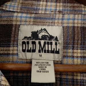 Old Mill Men's Flannel button down